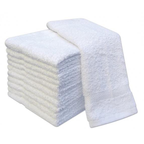 Face Cloth Towel 50cm x 96cm White(200g)